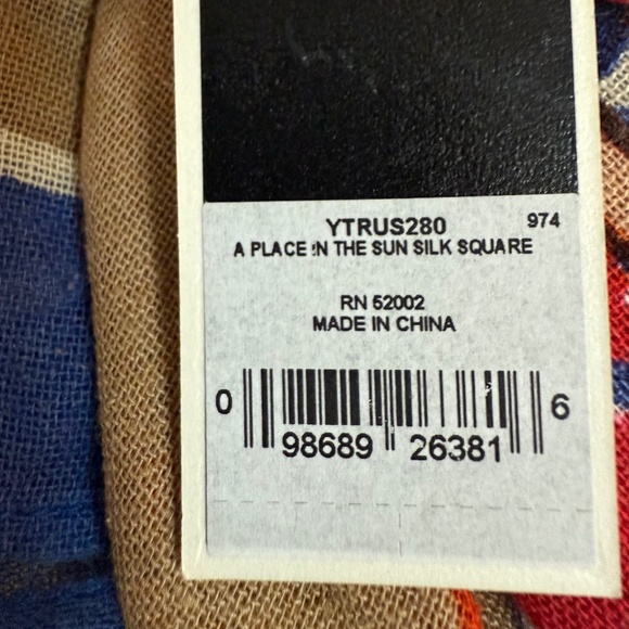 Juicy Couture "A Place in the Sun" Silk-Cotton Scarf - Picture 13 of 13